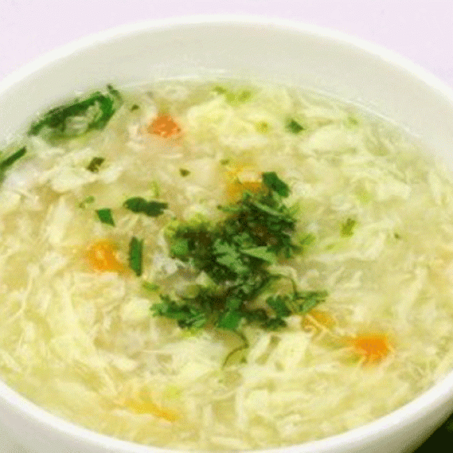 Soup tuyết nhĩ cua gà